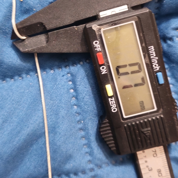 20 inch Silver Snake Chain - Picture 2 of 2